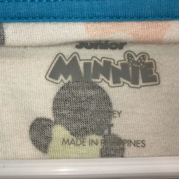 Minnie Mouse Silhouette & Bows Short Sleeve Dress, Disney 5T, EUC - Picture 6 of 7